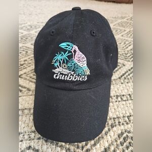 Chubbies Tropical Toucan Embroidered Hat Cap Adjustable Strap Baseball